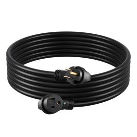 50A Generator Extension Cord 50 ft 250V NEMA 6-50P to 6-50R 12500W Power Cable 50A Generator Extension Cord 50 ft 250V NEMA 6-50P to 6-50R 12500W Power Cable